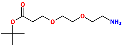 (图片) MC004500 Amino-PEG2-tert-butyl ester
